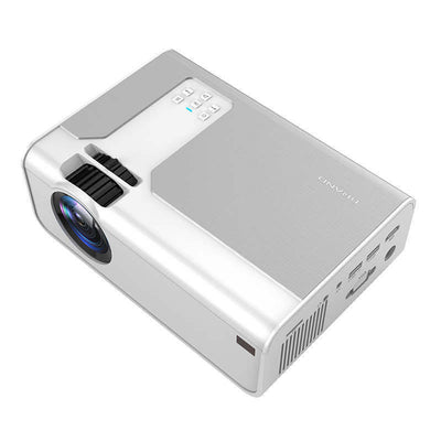 1080p home projector displaying vivid HD visuals on a screen