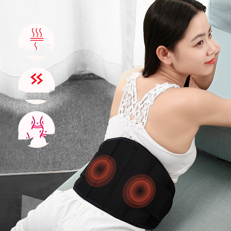 Cordless Heating Pad for Back Pain - Massage & Relief