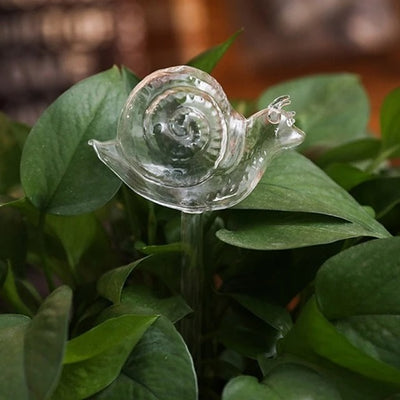 Self-Watering Glass Bird for Plants - Decorative & Functional