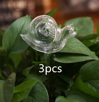 Self-Watering Glass Bird for Plants - Decorative & Functional