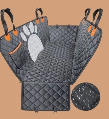 Machine washable 3-in-1 car mat for cats and dogs