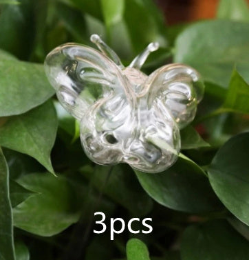 Self-Watering Glass Bird for Plants - Decorative & Functional