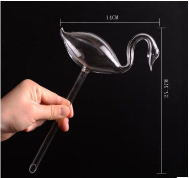 Self-Watering Glass Bird for Plants - Decorative & Functional