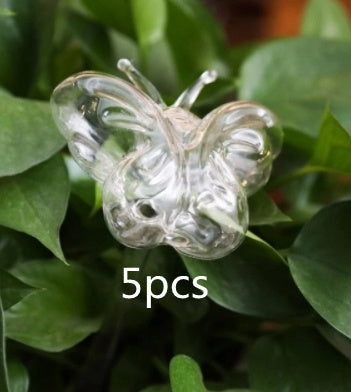 Self-Watering Glass Bird for Plants - Decorative & Functional