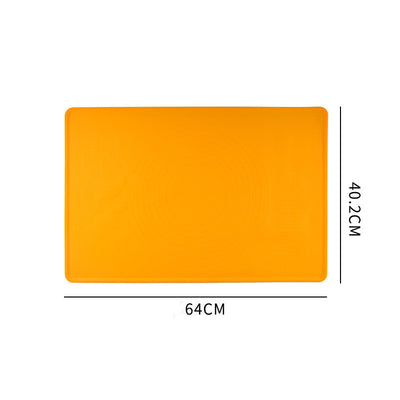 Non-stick baking mat set with silicone rolling and flour mats