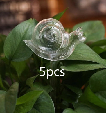 Self-Watering Glass Bird for Plants - Decorative & Functional