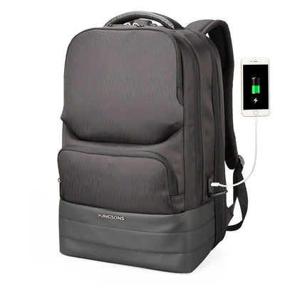 Water-resistant anti-theft backpack for travel and daily use