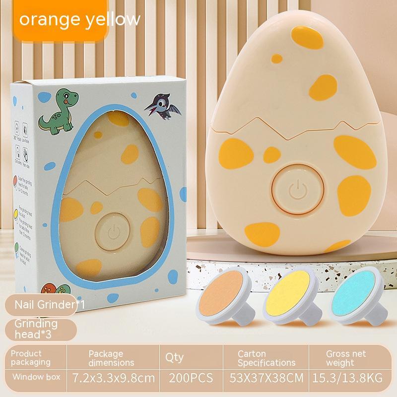 Portable baby nail clipper with quiet operation and ergonomic design