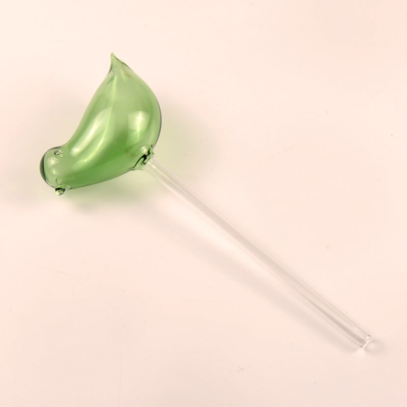 Self-Watering Glass Bird for Plants - Decorative & Functional