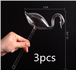 Self-Watering Glass Bird for Plants - Decorative & Functional