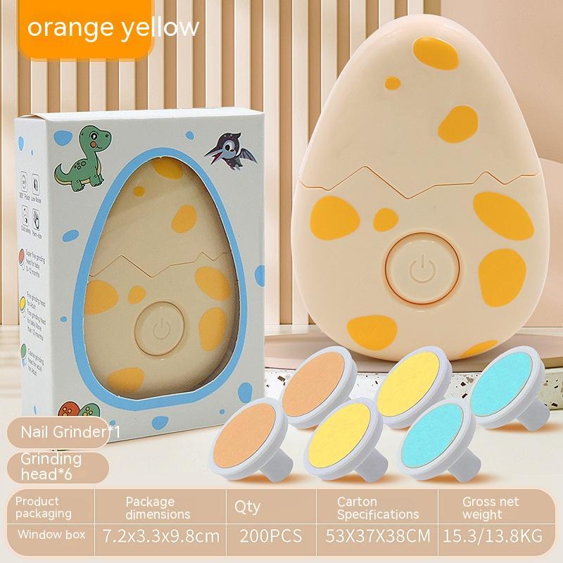 Portable baby nail clipper with quiet operation and ergonomic design